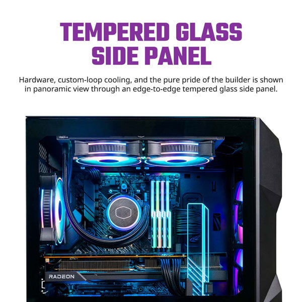Cooler Master TD300 Mesh ARGB (M-ATX) Cabinet (Black)